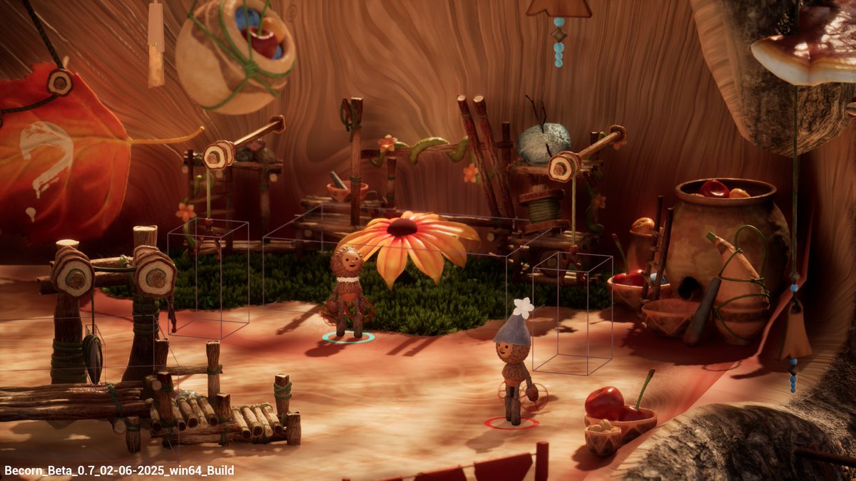 leo_sery's tweet photo. @IndieBandits Working on my Master's degree final project with 19 other students - a cozy co-op game where two players control tiny plant creatures crafting together in a miniature forest world ✨

🔗More details : https://t.co/dYdfWzFAQ1 https://t.co/3C50oea7l1