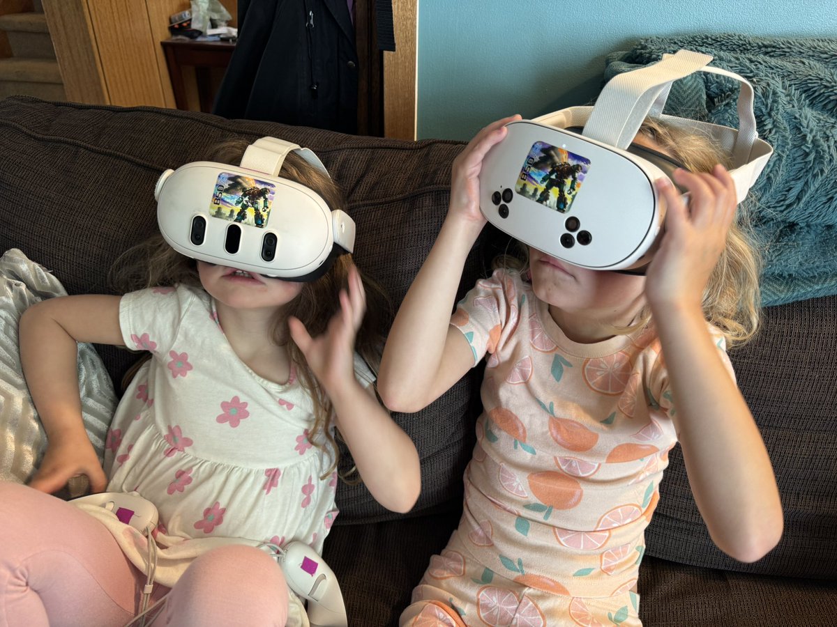 VR with dad