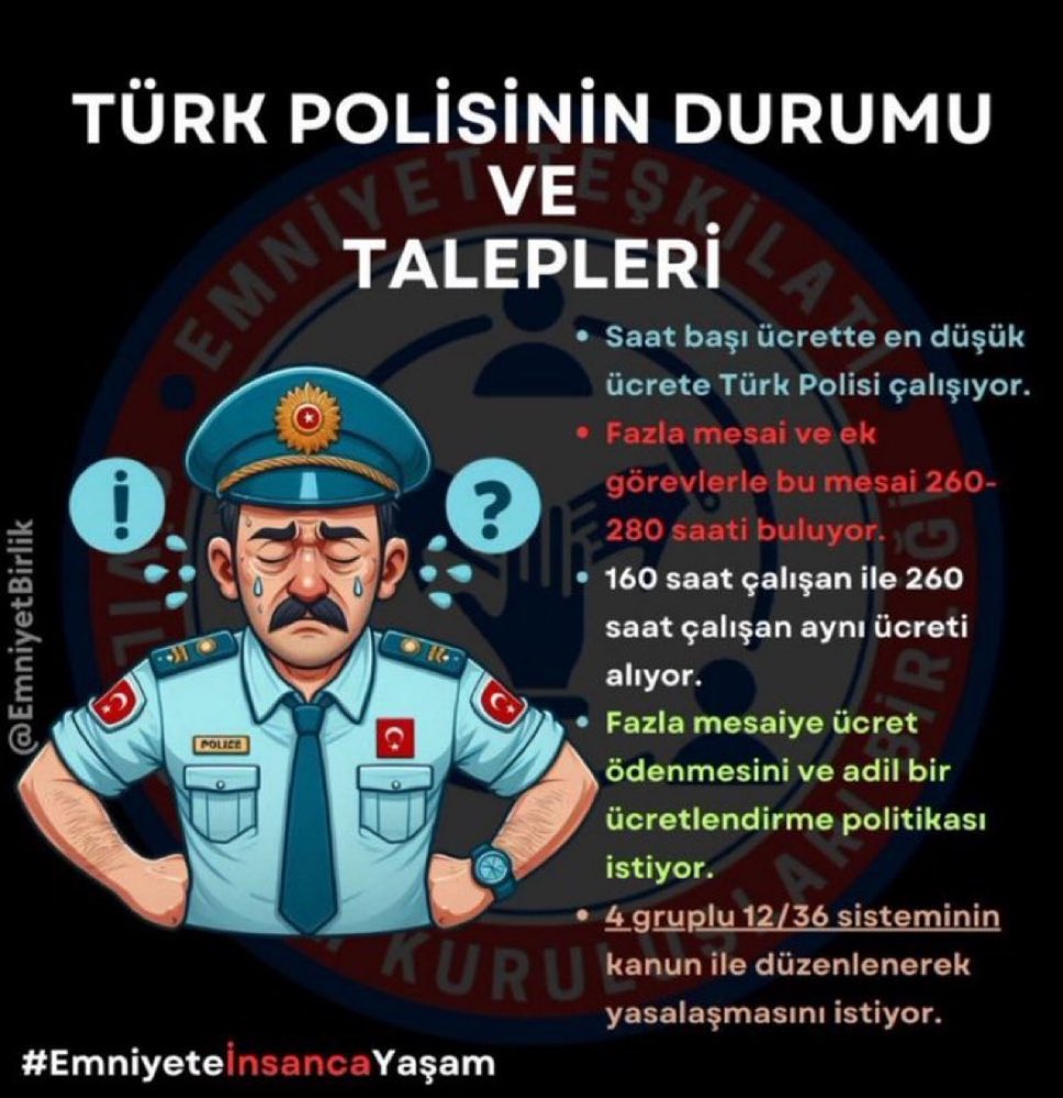 #EmniyetTabanMaaşaZam