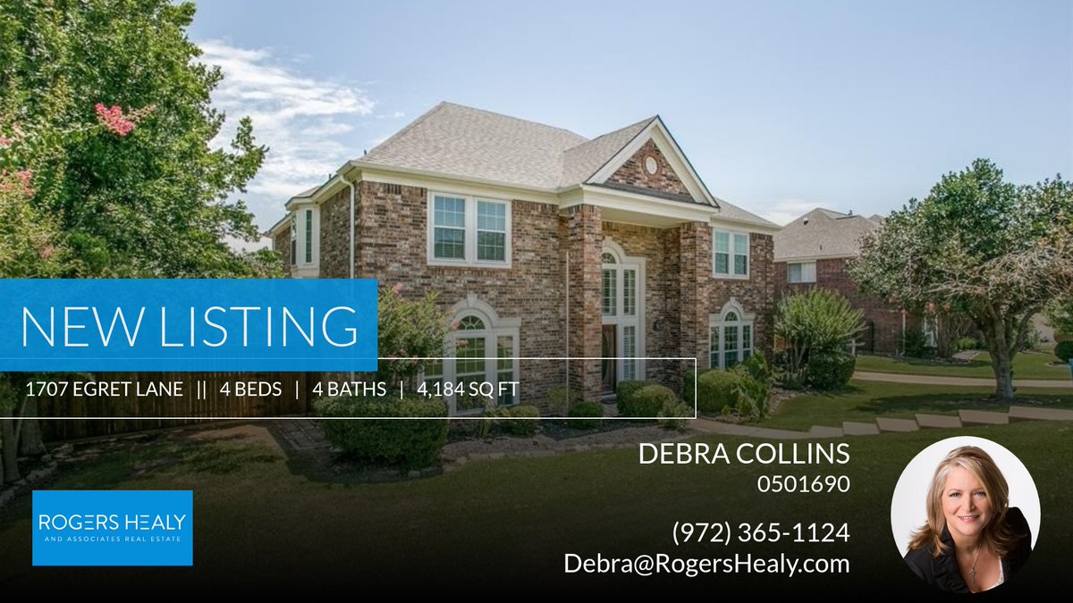 ddcollins's tweet image. 📍 New Lease Listing 📍 Take a look at this fantastic new property that just hit the market located at 1707 Egret Lane in Southlake. Reach out here or at (972) 365-1124 for more information

Debra Collins
Real Estate Agent homeforsale.at/1707_EGRET_LAN…