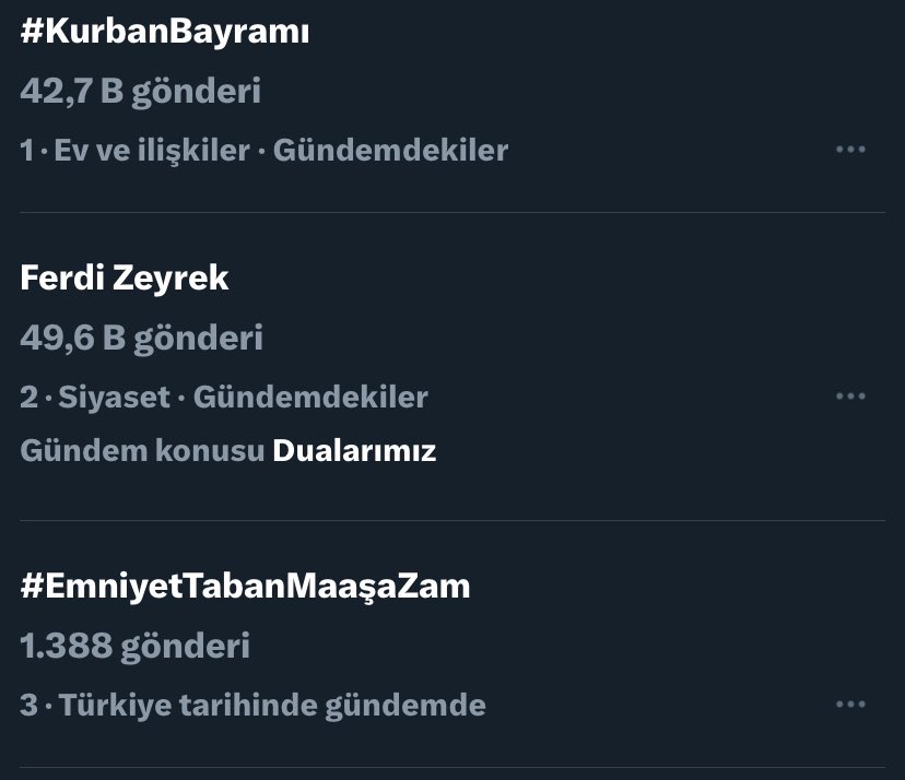 Anında gündeme girdik.

Organize olan bir kitlenin neler yapabileceğini tüm Türkiye'ye gösteriyoruz.

Teşekkürler 

#EmniyetTabanMaaşaZam