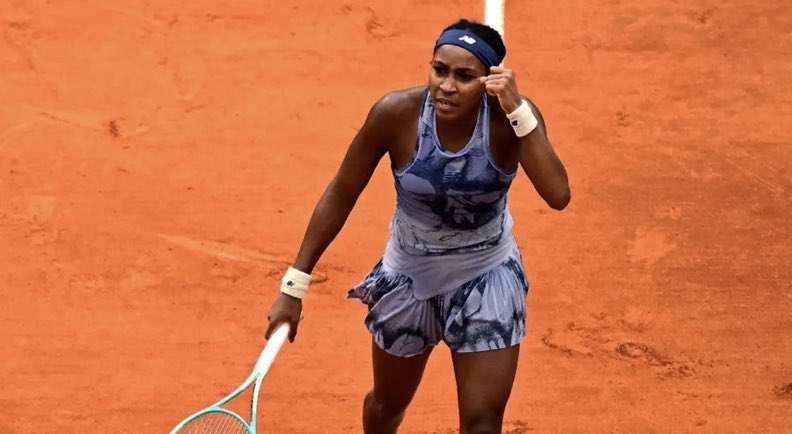 WELL DONE COCO GAUFF!!!!! Incredible game, incredible composure!
#RolandGarros 

love to see Sabalenka miserable