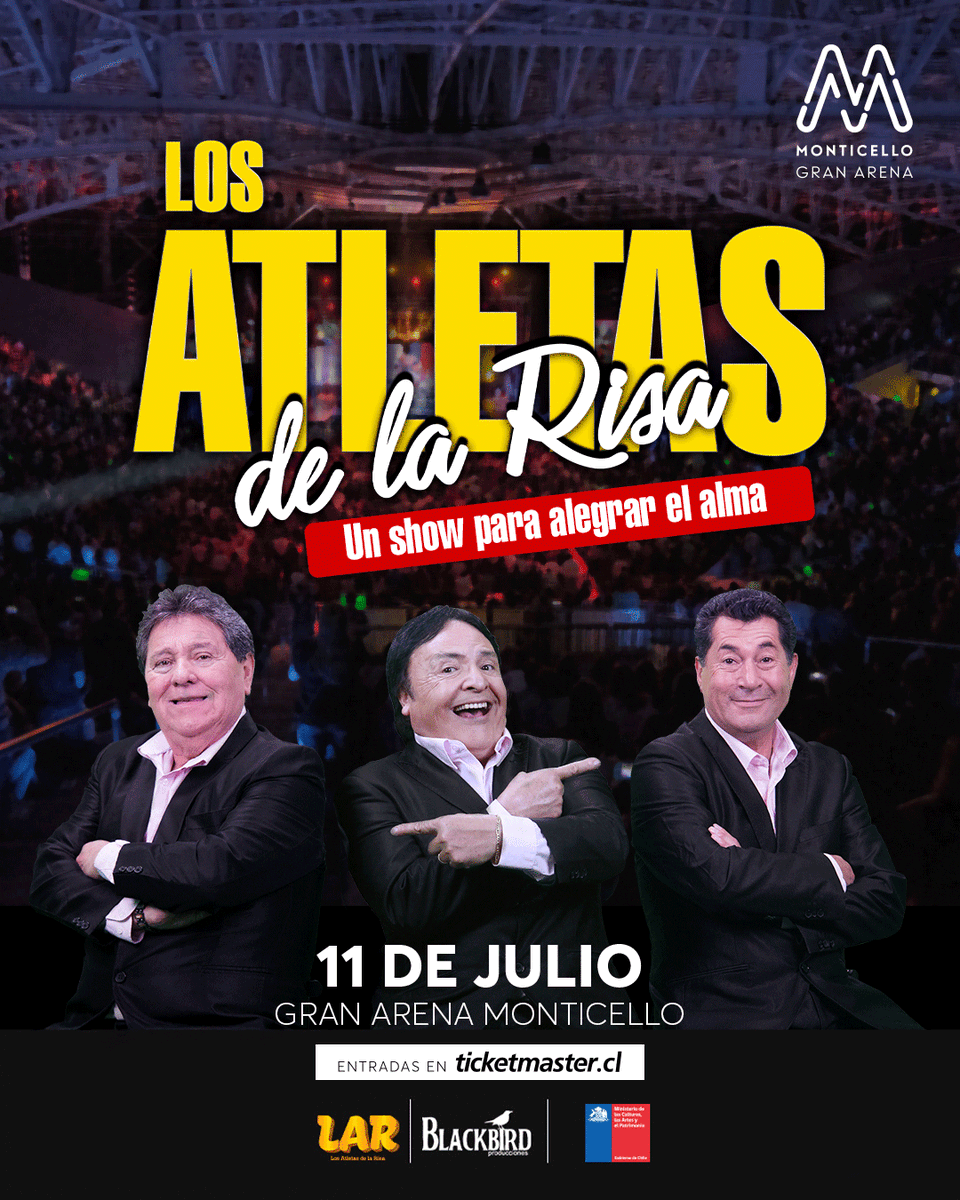 ¡Atención fanáticos de los eventos en vivo 🎤🔥!

Nuestra cartelera sigue creciendo ✨ se vienen nuevos conciertos, risas, gritos de emoción 🤩 y momentos que vas a querer repetir mil veces 🙌🏻 ¡Te esperamos! 

🎟️ Compra tus tickets en bit.ly/43vLneW