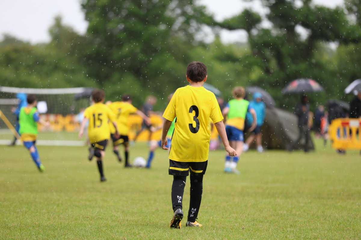 🌧️ The rain did arrive! 

🔥But the football continues and the semi finals are fast approaching 

#CityYouthFamily