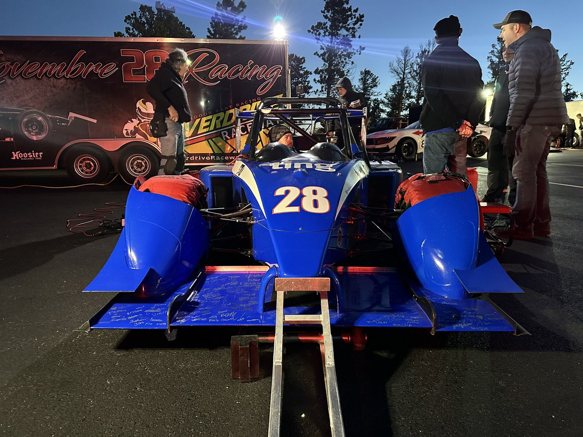 elecclassiccars's tweet image. Early start this morning for first day testing at Pikes Peak. Wow, what an awesome event and experience. A few bugs to iron out before more testing tomorrow. Absolutely LOVE this event. Our driver Greg is doing fantastic. His first experience of an EV. ⚡️😎👌