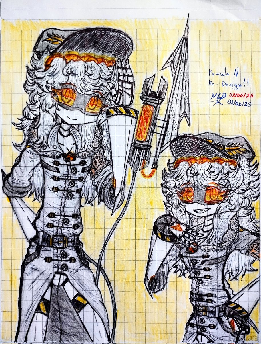 MCD1ADV's tweet photo. I drew Female N โ๐ #murdedrones #murdedronesfanart #SerialDesignationN #mdsdn #traditionalart #sketches #drawingart https://t.co/ODVMBIG0vp