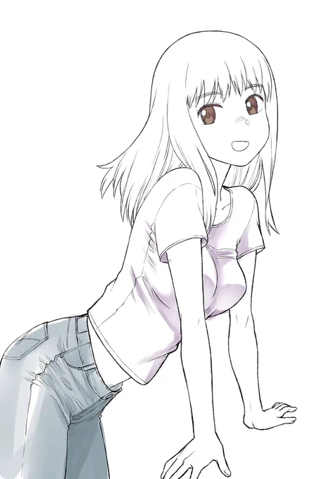 修正線画1、もうちょっと直す