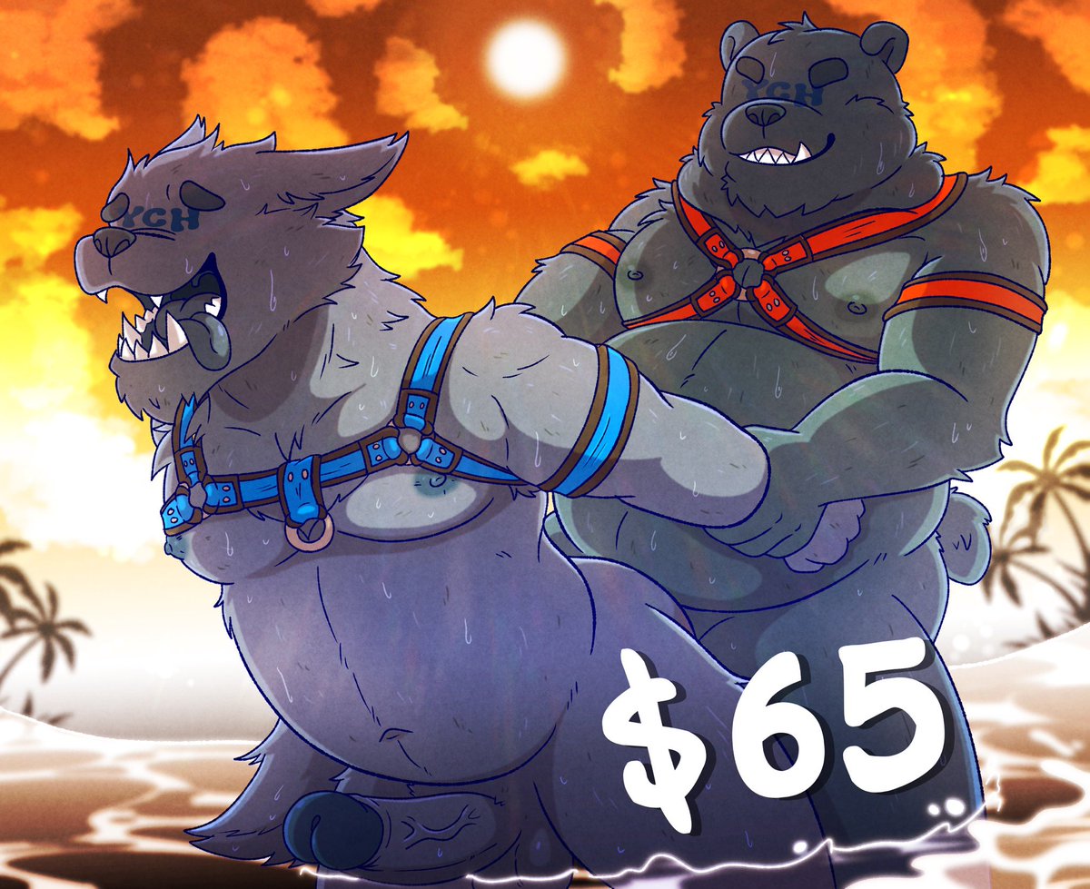 🏳️‍🌈Pride Month Commissions are OPEN!🏳️‍🌈
Let’s enjoy it at the beach, and have some hot fun!😏😈

You’re free to choose your own outfit, Floaties pride colors, and Sky pride colors for the drawing!

There are currently 10 slots available so send me a DM if you are interested!