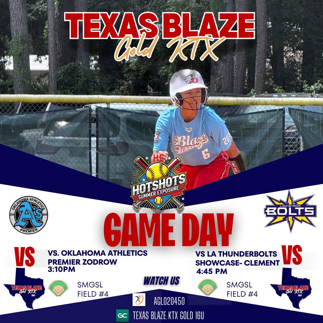 🔥Game day!! 🔥
Let’s get it after today girls! 💪
#BlazeOn