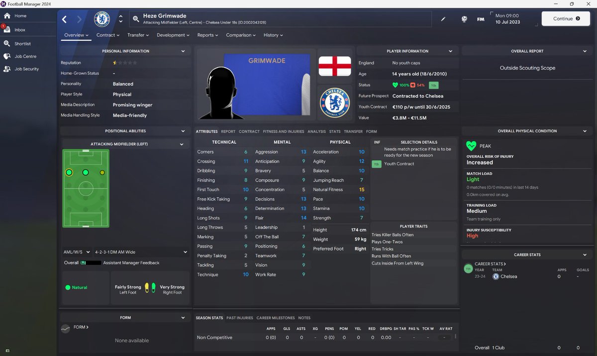 Passion4FM's tweet photo. MORE NEW Wonderkids in #NEXTGEN25
Reggie Watson (2010) 😍
Heze Grimwade (2010) 💎
+ more @ChelseaFC wonderkids added
#ChelseaFC https://t.co/hTARPlok5g
