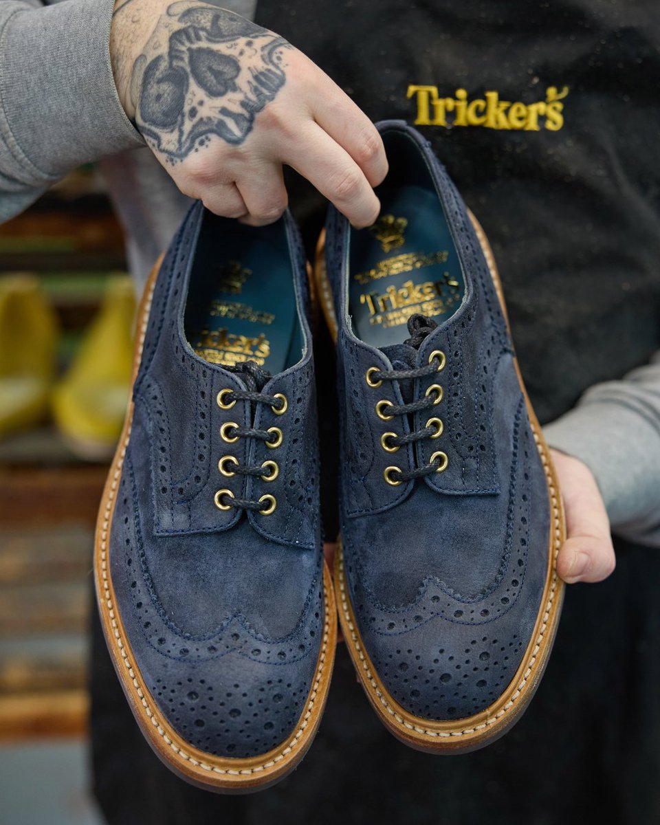 Bourton is bold, versatile, and unmistakably Tricker’s.

Handmade entirely in-house in our Northampton factory using traditional English shoemaking methods, it’s built for durability, comfort, and timeless wear. 

Available at trickers.com/collections/bo…

#MyTreasuredTrickers