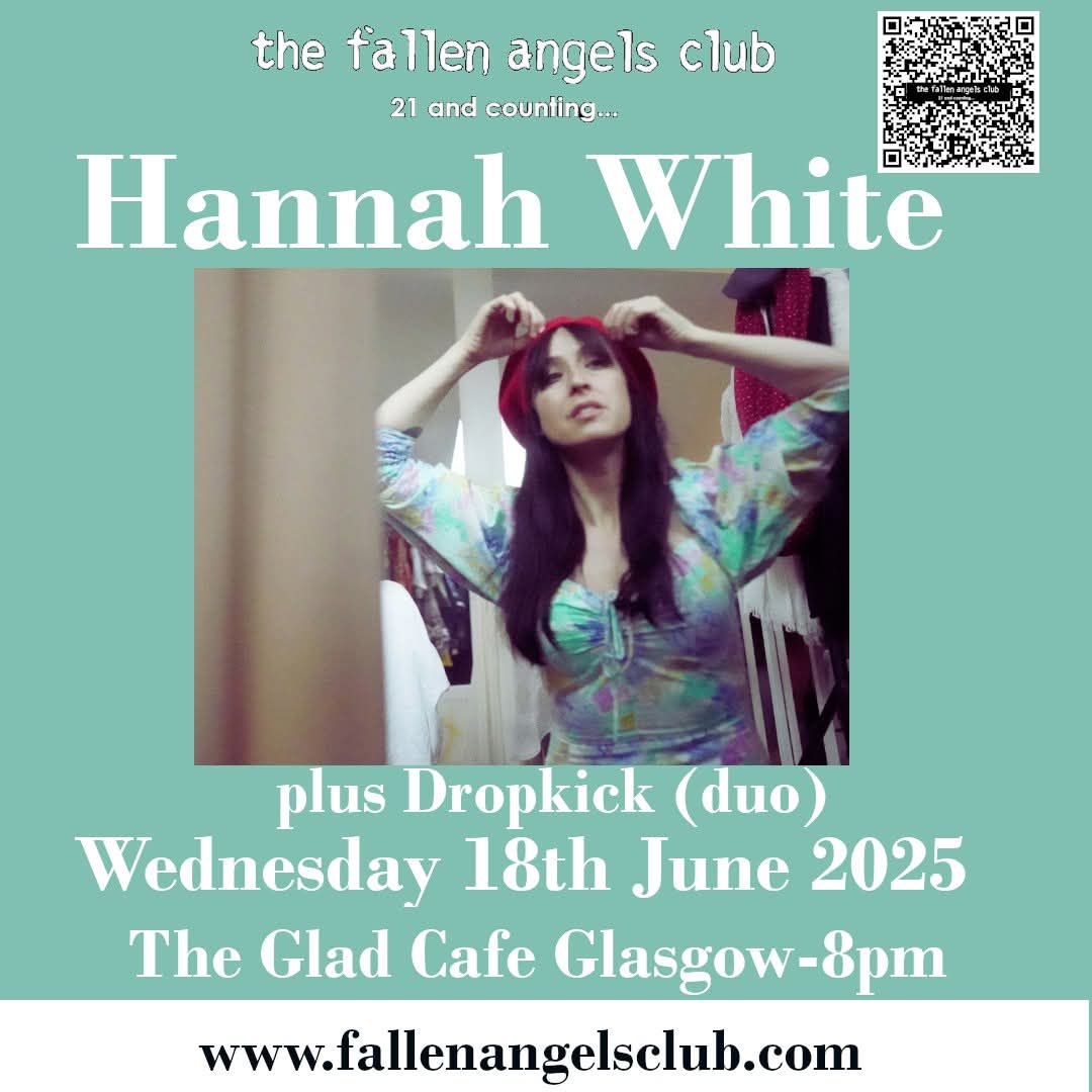 We are delighted to add another acoustic duo date supporting the fabulous Hannah White 🥳
We'll now be playing on Tuesday 17th at Edinburgh's Voodoo Rooms and the following night in Glasgow's The Glad Cafe 
All info👇 linktr.ee/dropkickmusic