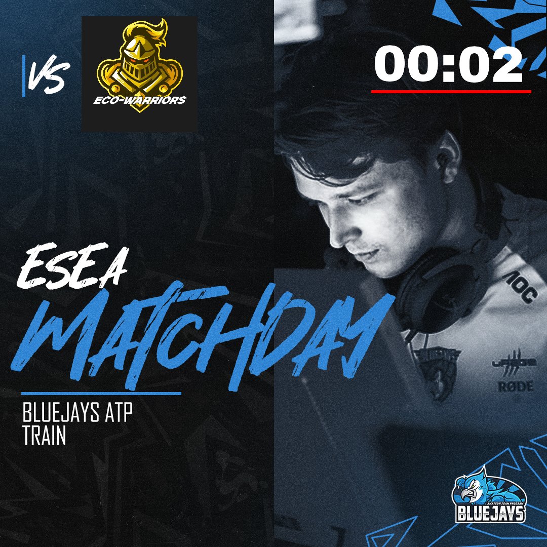 BLUEJAYS Sports Amateur Team Program (@bluejays_atp) on Twitter photo 💙After a heartbreaking loss against the ECO-Warriors, ATP Train is going to the lower bracket in the <a href="/ESEA/">ESEA League</a> League Season 53. 💙After a heartbreaking loss against the ECO-Warriors, ATP Train is going to the lower bracket in the <a href="/ESEA/">ESEA League</a> League Season 53.