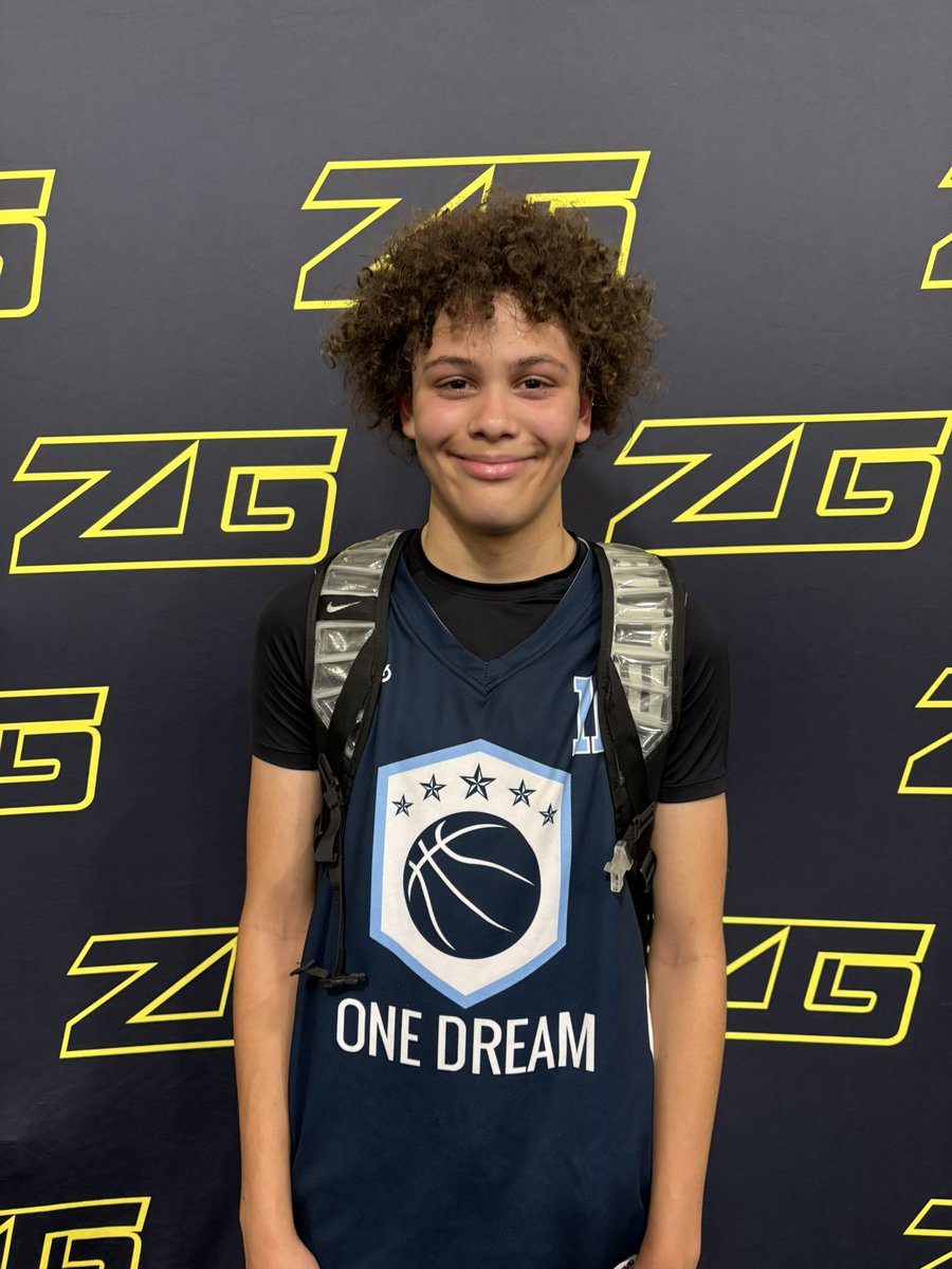 #ZGPOTG goes to Damien Calvin from One Dream earned the title this morning!

Damien played hard on both sides of the ball leading his team to victory🏆 congratulations!

<a href="/OneDreamNH/">One Dream Basketball</a> | #ZGFinals