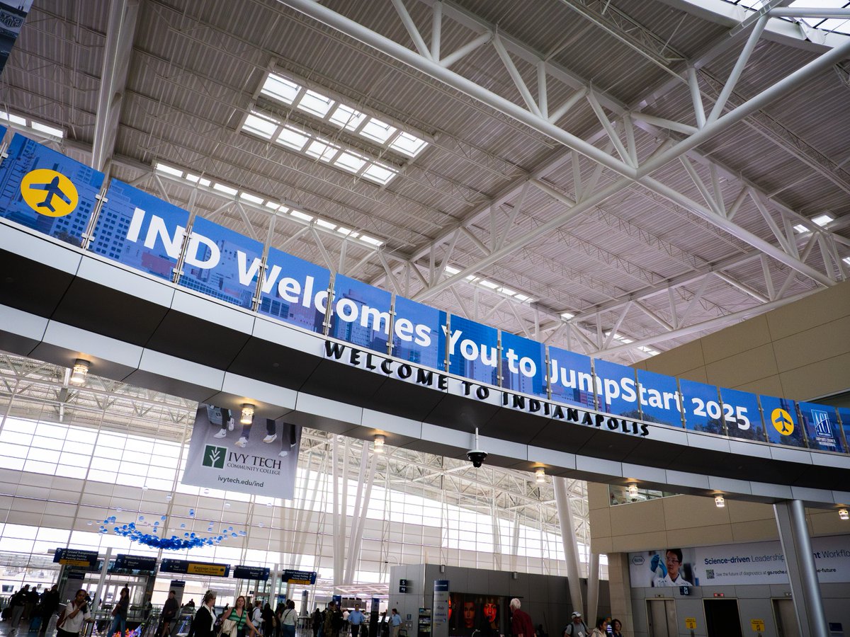 Airports Council International JumpStart 2025 has landed in Indy! We are proud to host you in the Circle City ✈️