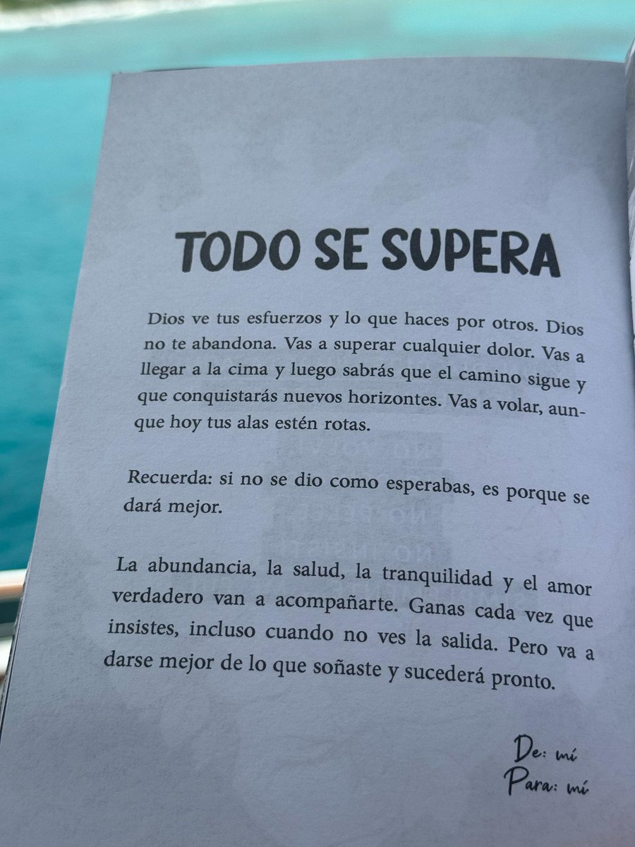 nacaridportal's tweet photo. De mis libros: “De mí para mí, la tormenta pasará” y “De mí para mí, puedes con esto y más”. https://t.co/3xDpxPrHxG