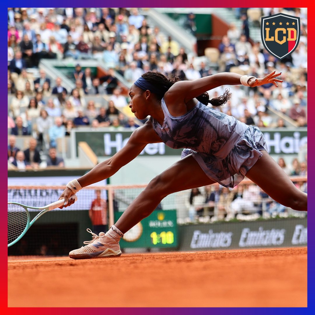 Hey Coco Vandeweghe! What's good? #champ #cocogauff #RolandGarros