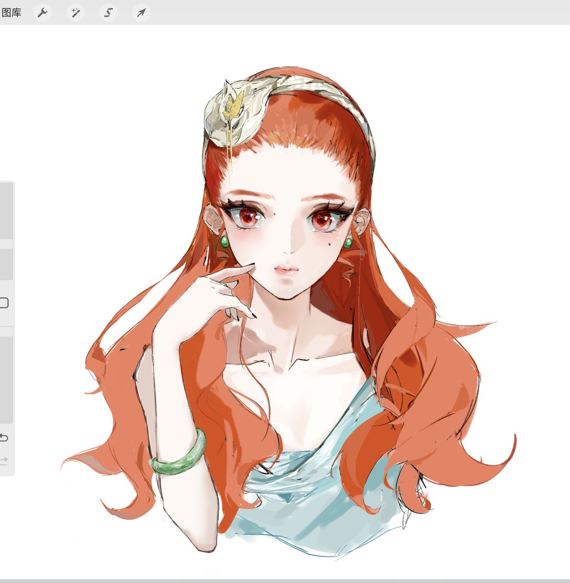 the new one #illustration #procreate
 #oc #draft #草稿流 #约稿