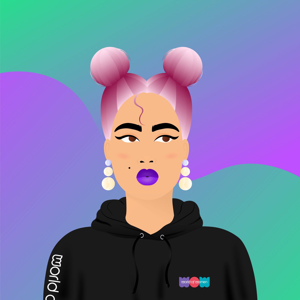 Taking my WoW out  from the Vault to celebrate  <a href="/ViPowow/">Vi</a>  <a href="/worldofwomenxyz/">World of Women</a> . Congrats .