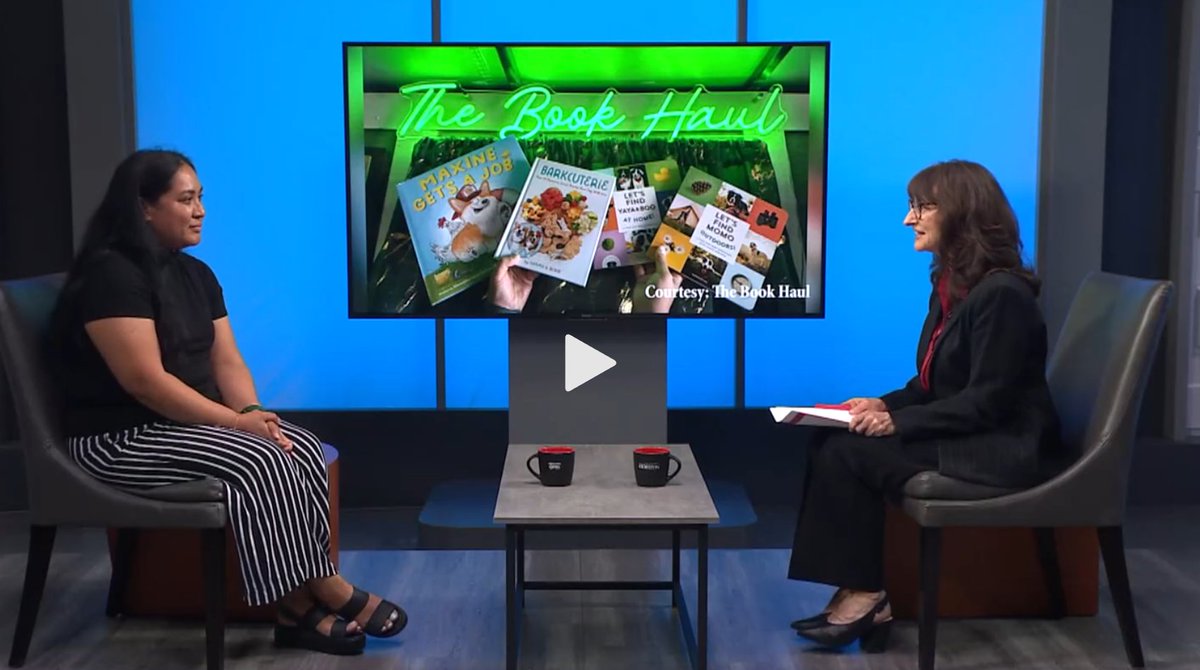 What a treat to meet Traci Vopalensky, owner of The Book Haul AZ! Traci juggled her busy schedule to appear on Arizona Horizon on <a href="/arizonapbs/">Arizona PBS</a>  to share her business story and love of books.
Catch the interview at azpbs.org/.../mobile-boo…
