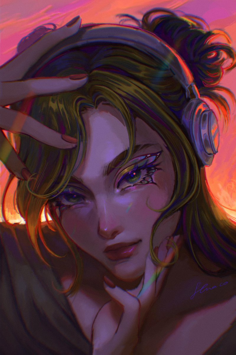 Çok da yeni olmayan jolyne çizimim