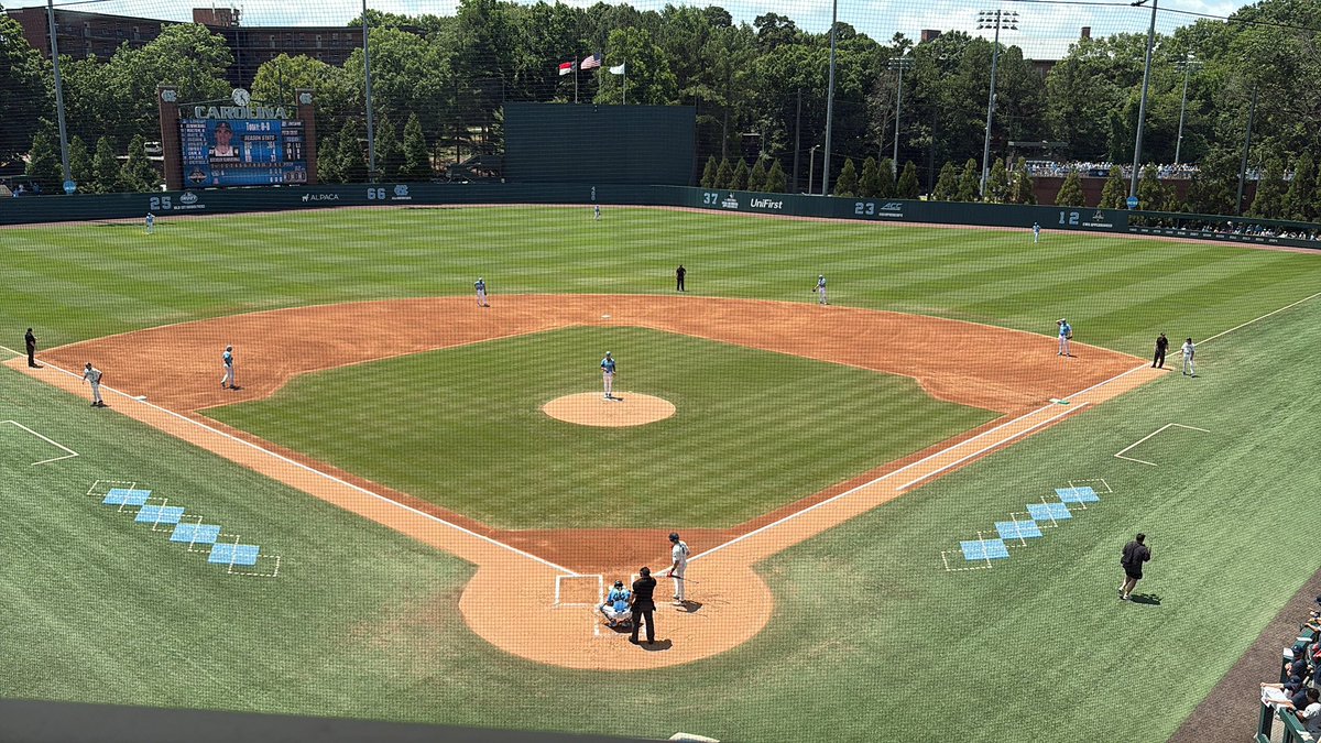 Joe Healy (@joehealyd1) on Twitter photo Game two in Chapel Hill underway. <a href="/ArizonaBaseball/">Arizona Baseball</a> RHP Raul Garayzar battled his command in the first but ultimately stranded the bases loaded. Game two in Chapel Hill underway. <a href="/ArizonaBaseball/">Arizona Baseball</a> RHP Raul Garayzar battled his command in the first but ultimately stranded the bases loaded.