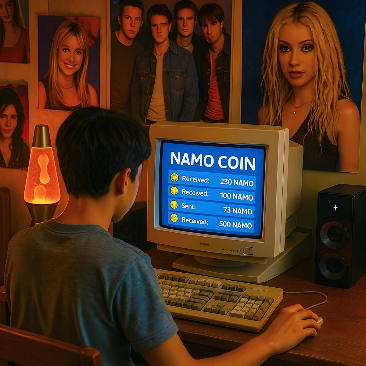 namocoin_ai's tweet photo. 🎶 From flip phones to crypto zones. Relive the 2000s with a Namo twist.

Telegram:https://t.co/sxBeHA6xwV

#SOL #Pumpfun #pitcoin #SafeFart $TADALA $Boopa $Chewy $urgay $DOG $BABIFY $PENGU $BMT $House $TRUMP $BRUTE $AAA $TROLL $BWAH $SPX $IMG $Mog $ZBCN $CB #ai16z https://t.co/hzxO0LrnoR