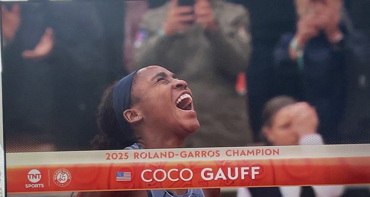 Alessandra Puggioni, MD (@theveinsqueen) on Twitter photo A real champion <a href="/CocoGauff/">Coco Gauff</a>! Talent+perseverance will take this amazing athlete anywhere she wants to! A true inspiration . @doctorswholovetennis <a href="/rolandgarros/">Roland-Garros</a> A real champion <a href="/CocoGauff/">Coco Gauff</a>! Talent+perseverance will take this amazing athlete anywhere she wants to! A true inspiration . @doctorswholovetennis <a href="/rolandgarros/">Roland-Garros</a>