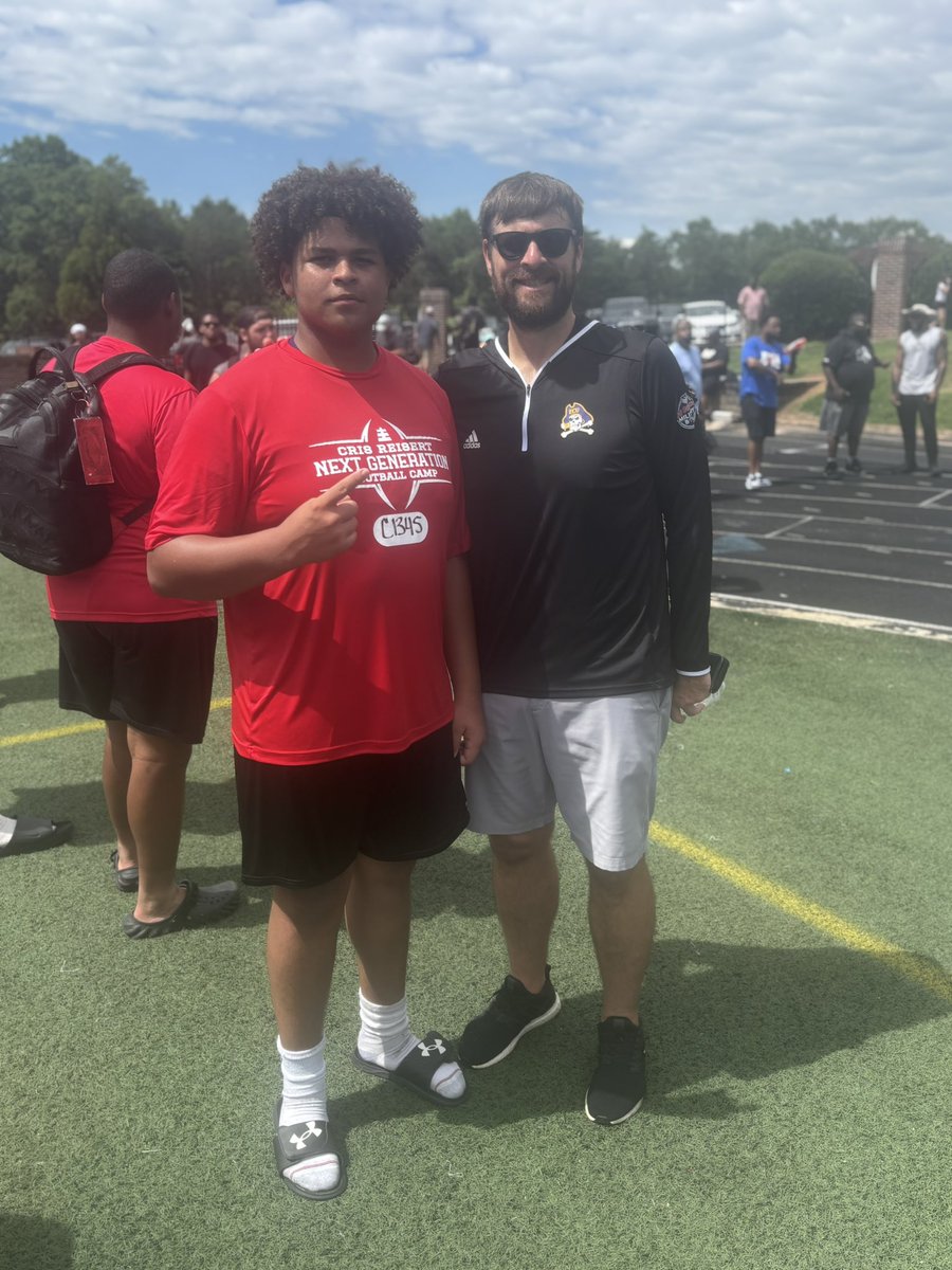 Big baby (@ephraim_holmes_) on Twitter photo I’m blessed to receive an offer from <a href="/ECUPiratesFB/">ECU Football</a> thank you <a href="/OLCoachMattox/">Matt Mattox</a>
<a href="/CoachSimmons_/">Coach Simmons</a> <a href="/SpaceCoachOL/">Coach Space</a> <a href="/PHSFBRecruiting/">PalisadesFB Recruiting</a> <a href="/PalisadesFB/">Palisades Pumas Football</a> I’m blessed to receive an offer from <a href="/ECUPiratesFB/">ECU Football</a> thank you <a href="/OLCoachMattox/">Matt Mattox</a>
<a href="/CoachSimmons_/">Coach Simmons</a> <a href="/SpaceCoachOL/">Coach Space</a> <a href="/PHSFBRecruiting/">PalisadesFB Recruiting</a> <a href="/PalisadesFB/">Palisades Pumas Football</a>