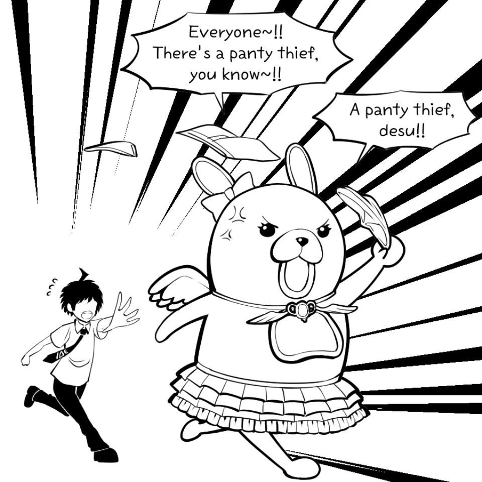 jonggoon's tweet photo. short comic - Real 'Friend' ship
#Danganronpa2 #HinataHajime #Usami #Fancomic #Webcomic #ComedyComic #DanganronpaMeme #PantyThief https://t.co/VeptD4I92z