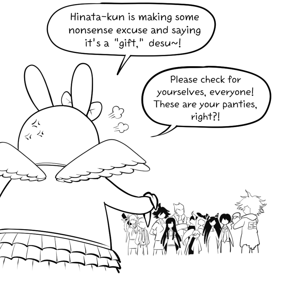 jonggoon's tweet photo. short comic - Real 'Friend' ship
#Danganronpa2 #HinataHajime #Usami #Fancomic #Webcomic #ComedyComic #DanganronpaMeme #PantyThief https://t.co/VeptD4I92z