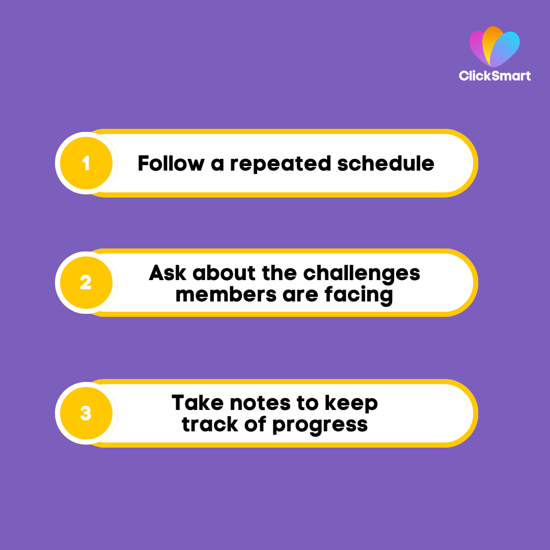 ClickSmartMY's tweet image. Here are some quick tips for hosting successful one-on-one meetings with your remote workers: ☝️