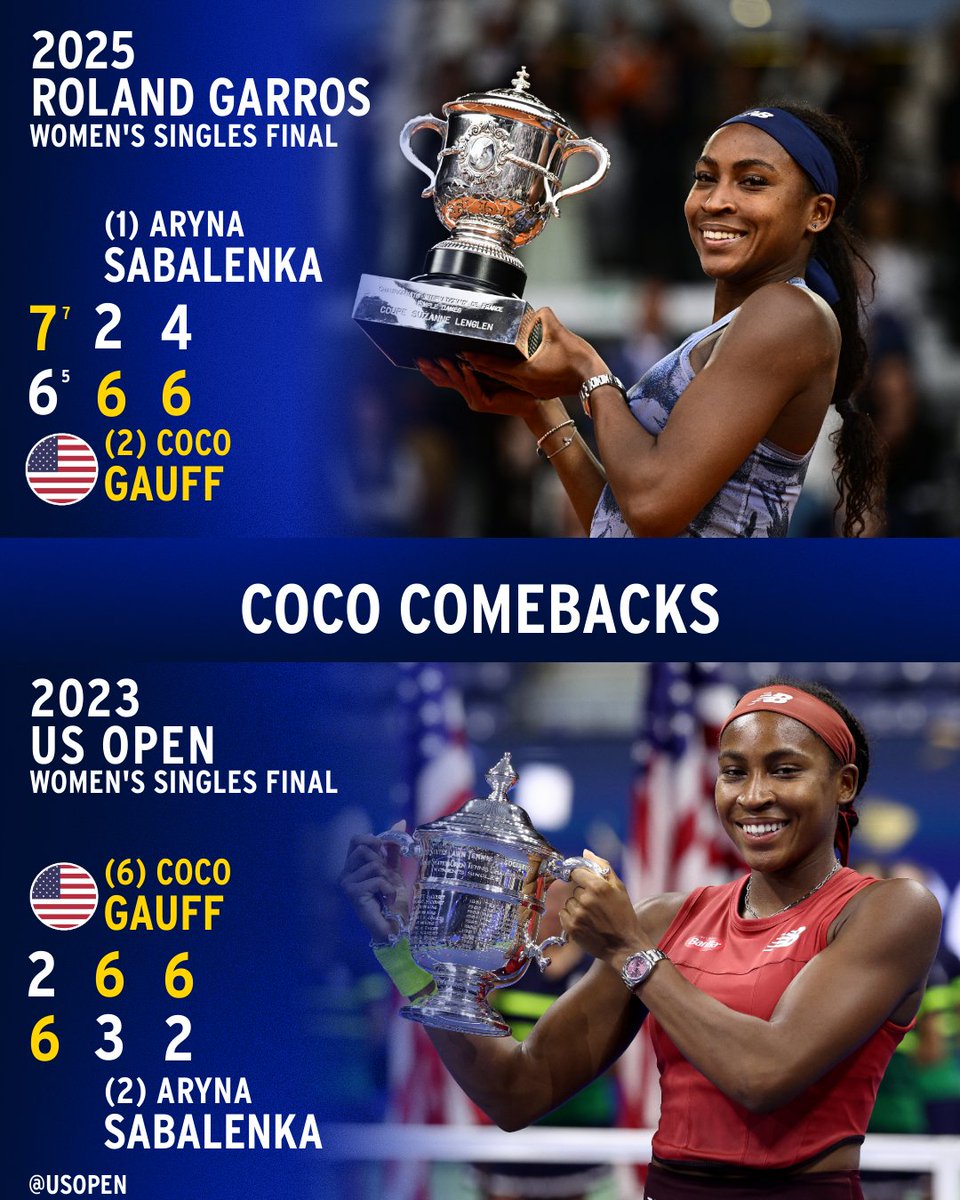 Coco finds a way in Grand Slam finals!