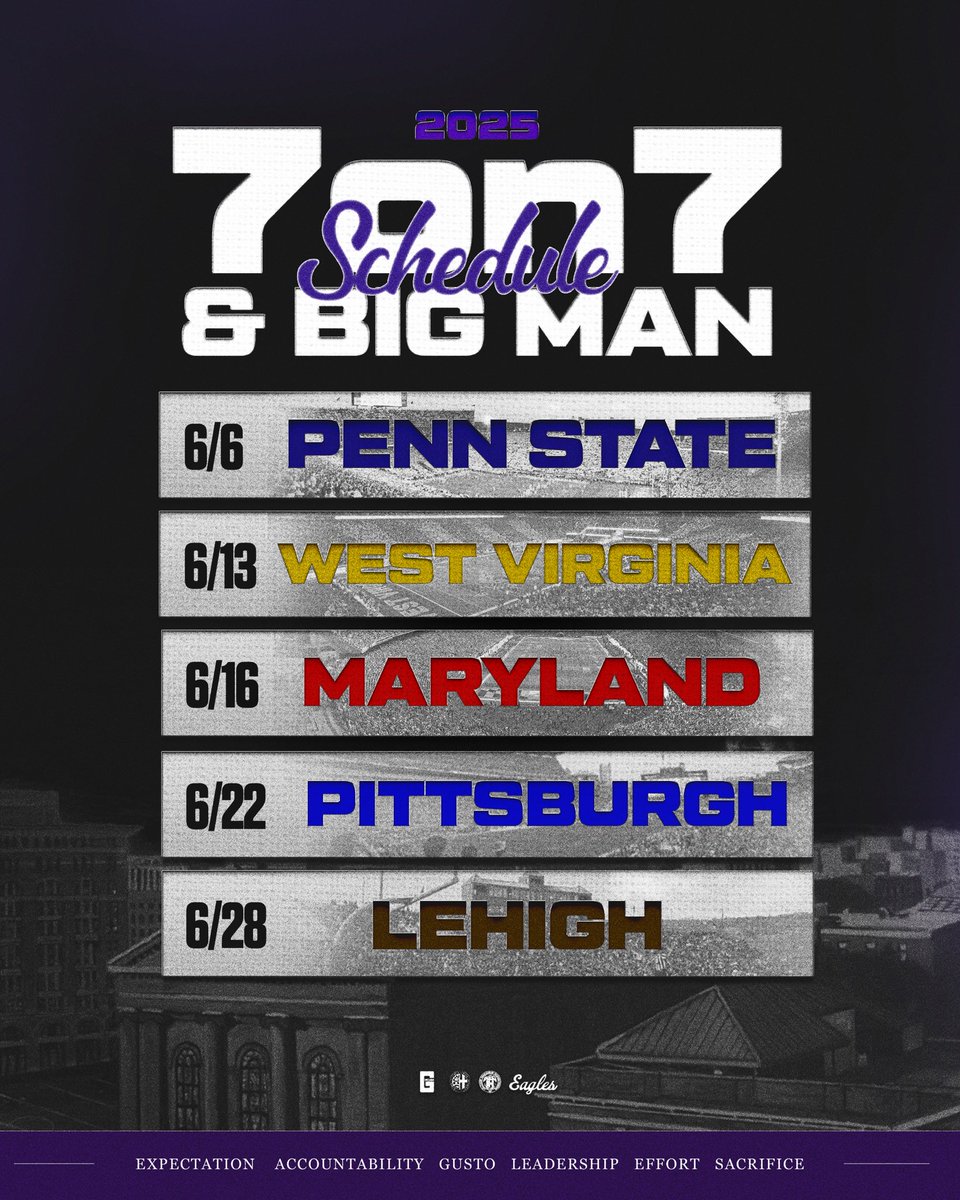 #NowEmbraceFinish
2️⃣0️⃣2️⃣5️⃣ June Schedule