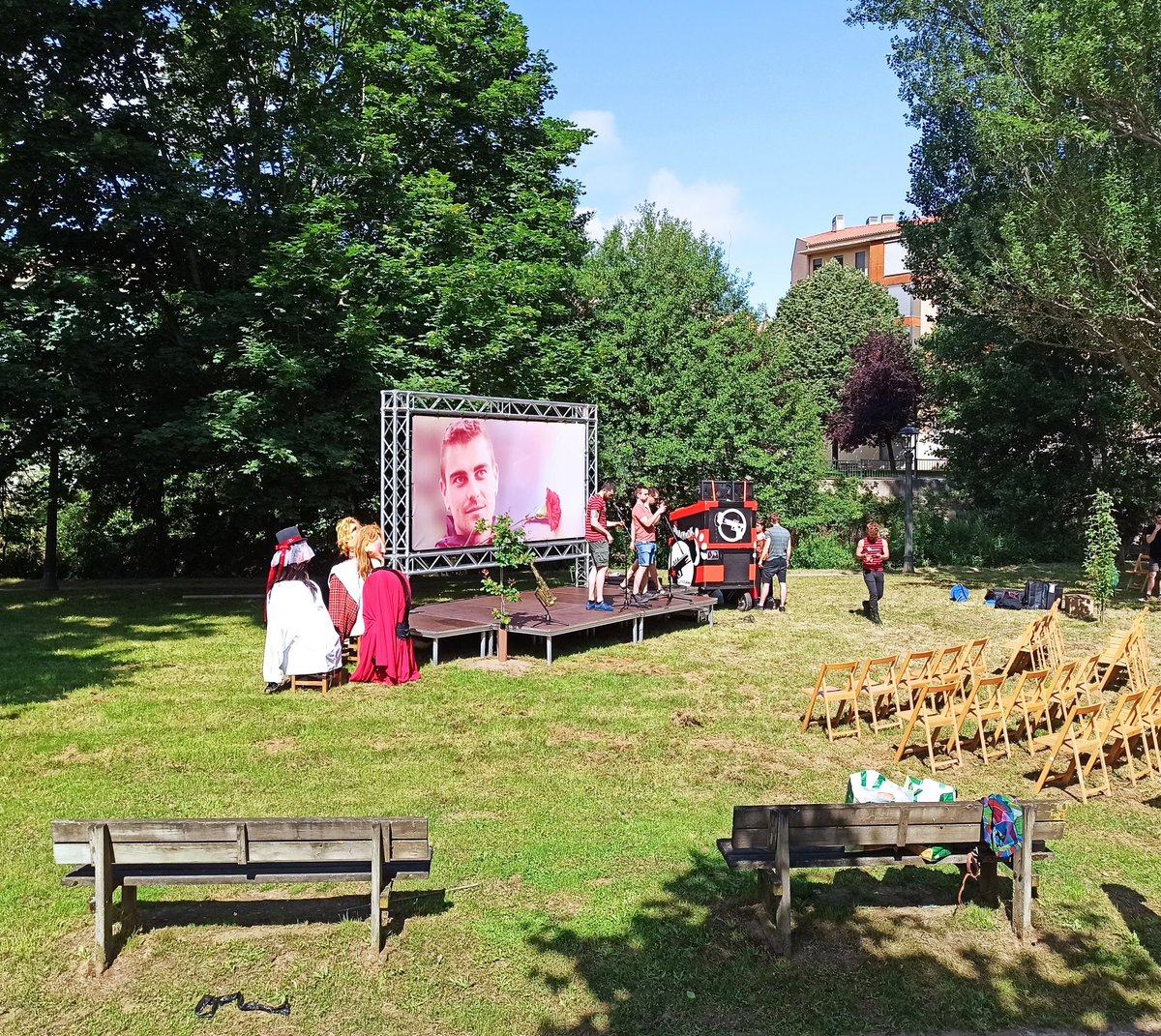 Gaur gertu izan dugu Txanba Atarrabian. 
Betirako egongo zara gure artean.
Merezitako omenaldia. 
#Txanba