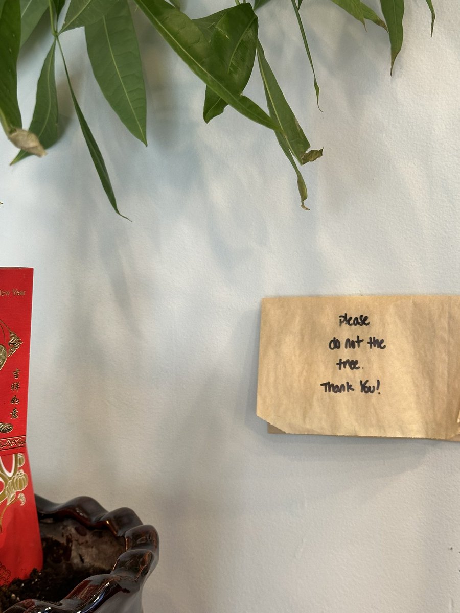 Do not the tree.