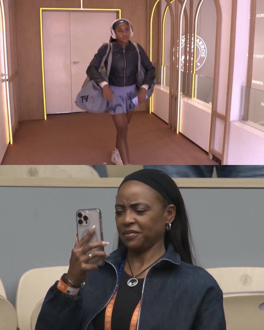 COCO GAUFF -MAMAN STRESSÉE. &amp; MAIS HEUREUSE