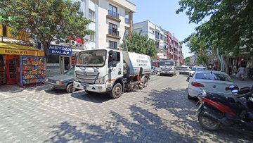 Temizlik çalışmalarından detaylar