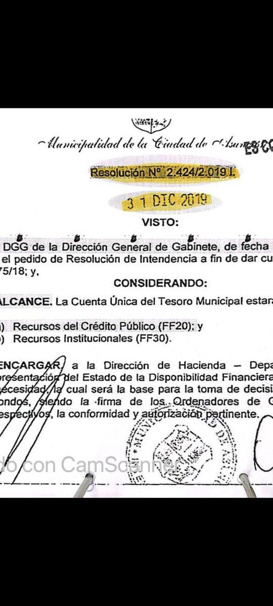 👀La mentira tiene patas cortas. Ustedes se dan cuenta de la gravedad de la existencia de este documento? En 2020 Nenecho dijo que no tenía reglamentación de cuenta unica, Pero después, de la galera saca una reglamentación del 31 de diciembre de 2019. E'a faltando 5' pa las 12:00