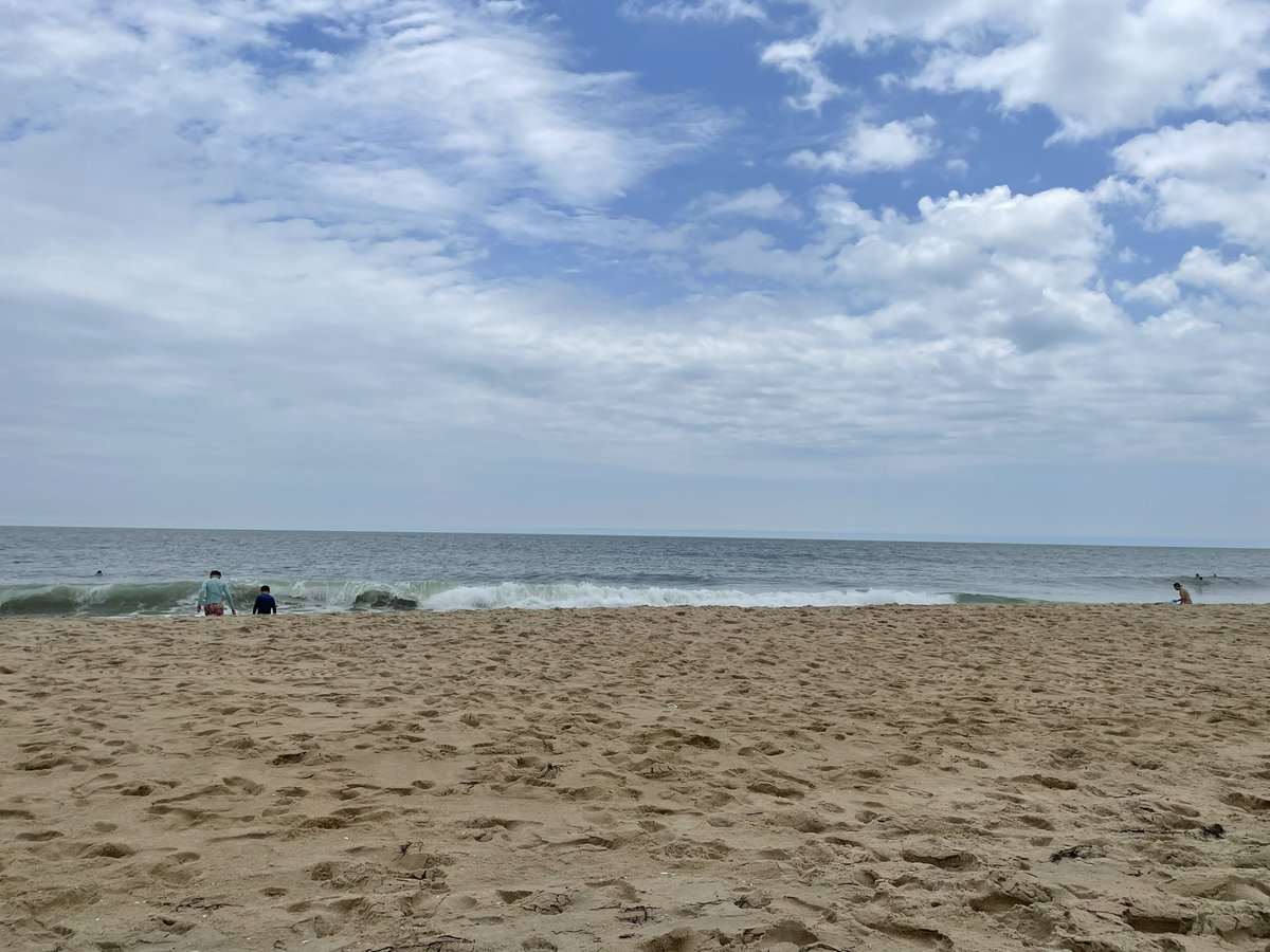 Reporterroblang's tweet photo. We have a window of sunshine on the beach in Ocean City this afternoon at #CAPBA Convention https://t.co/JBMuppeF4J