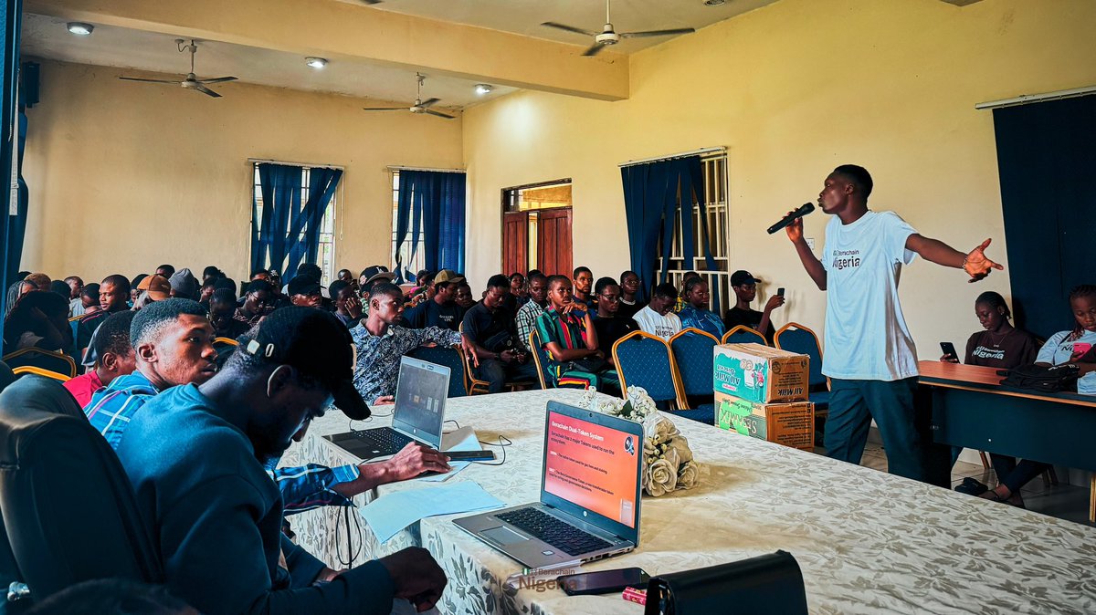 From an empty hall to a packed room full of tech enthusiasts eager to learn about Berachain —
<a href="/berachain_Ng/">Berachain Ng 🇳🇬</a> is redefining the Web3 community through education and engagement.

<a href="/beraNaijadevs/">Berachain Ng devs 🐻⛓️🇳🇬</a> <a href="/YogiBera420/">Yogi Bera 🐻⛓</a> <a href="/SmokeyTheBera/">Smokey The Bera 🐻⛓</a>