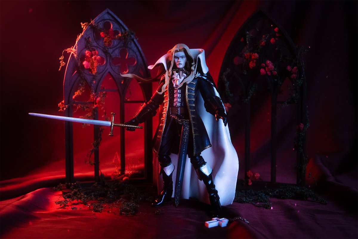 AliceYuric's tweet image. Finally found time to take pictures of the figurines🦇❤️
#ALucard #Castlevania #SymphonyoftheNight