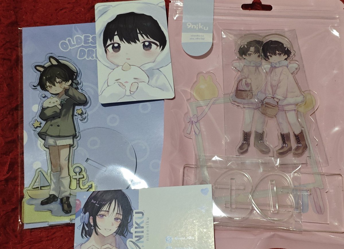 Today's haul. JD and OD from <a href="/nine_niku/">9niku</a> 
So cute.......
