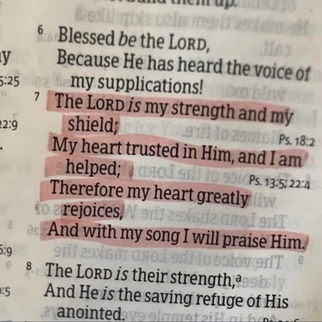 Psalm 28:7