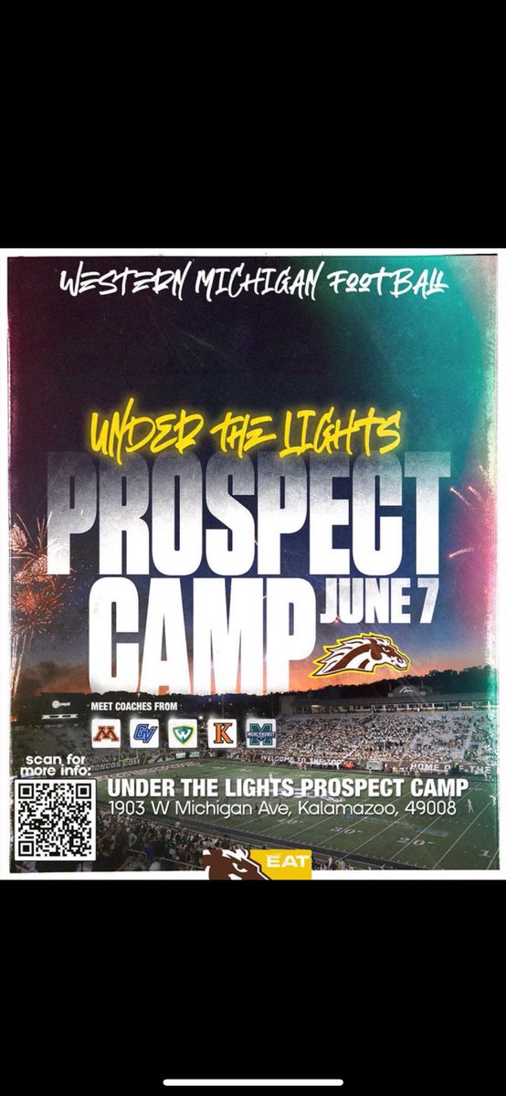 Landen (@landenholland4) on Twitter photo Can’t wait to compete <a href="/WMU_Football/">Western Michigan Football</a> under the lights prospect camp on June 7th. Can’t wait to show coaches what I can do Can’t wait to compete <a href="/WMU_Football/">Western Michigan Football</a> under the lights prospect camp on June 7th. Can’t wait to show coaches what I can do