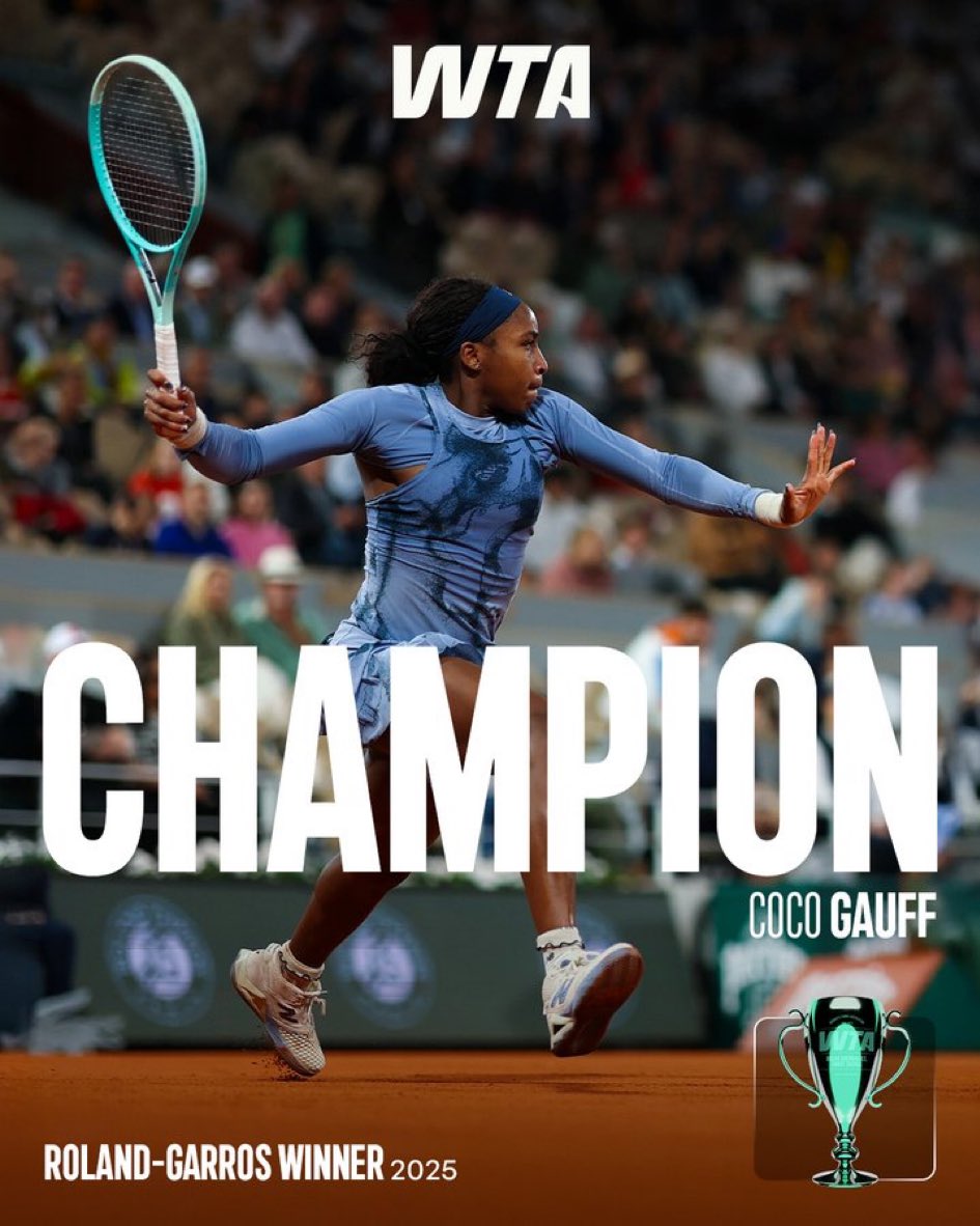 She is a champion 🎾❤️🎾