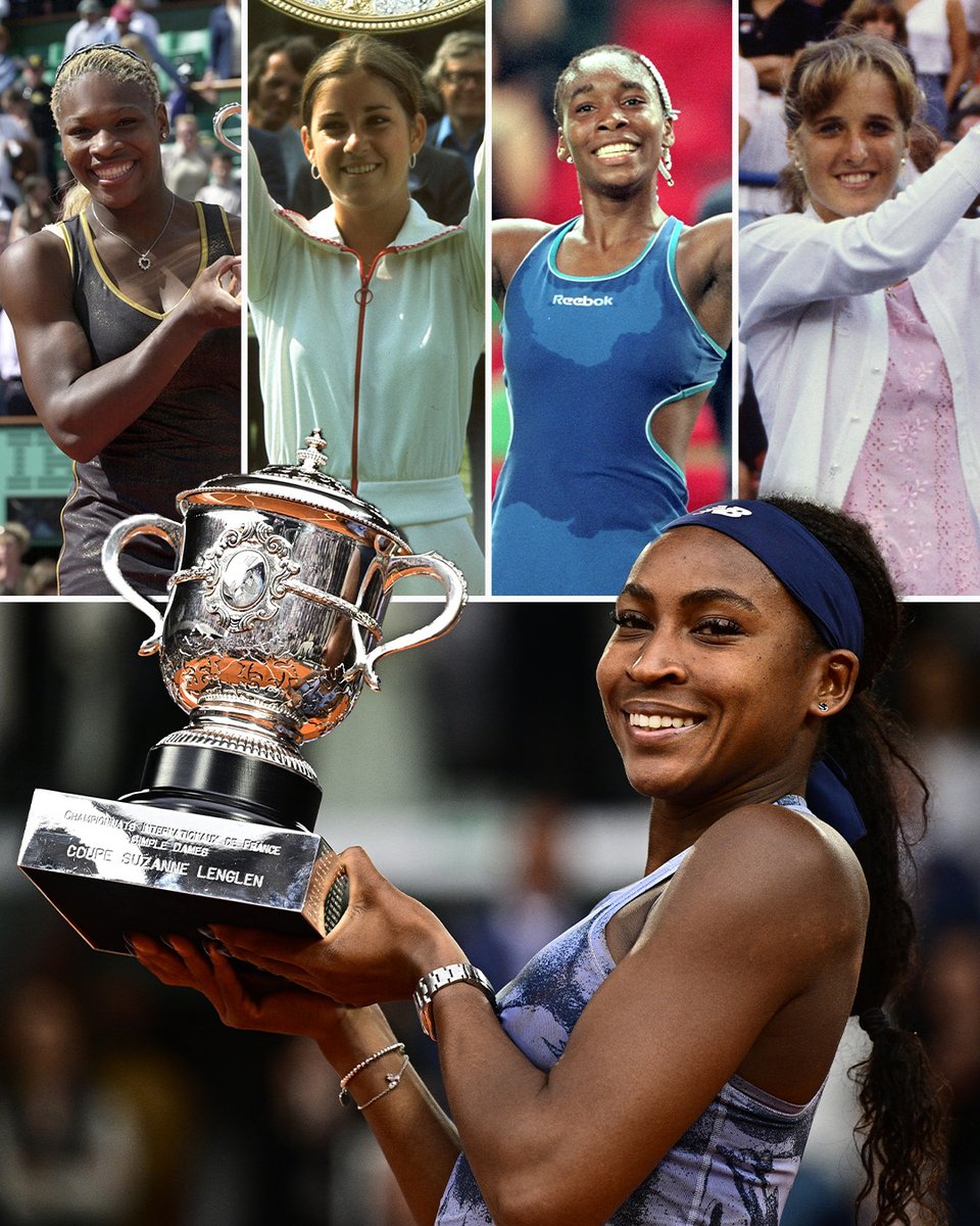 Coco Gauff becomes the fifth American woman in the Open Era to win multiple singles titles at 21 or younger, joining Serena Williams (6), Chris Evert (6), Venus Williams (4) and Tracy Austin (2) 👏
