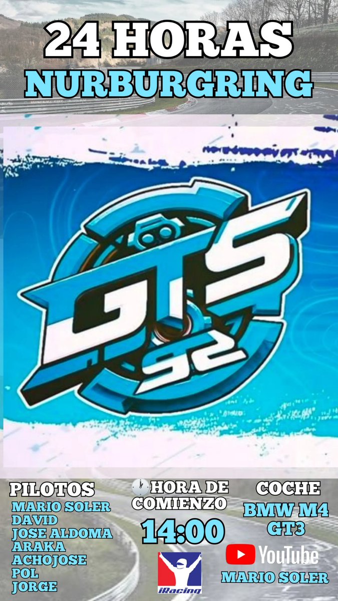 Estamos en las 24 horas de nurbu! 
Jose Aldoma está en su steen de 2 horas 
Directo:
vm.tiktok.com/ZNdSXAGhJ/