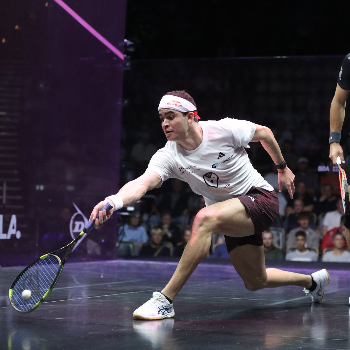 Result: Men’s SF

🇵🇪 [2] <a href="/diegoelias96/">Diego Elías</a> beats [3] Paul Coll 🇳🇿
3-0: 11-6, 11-9, 11-5 (50m)

#BritOpen25 #WhereLegendsAreMade