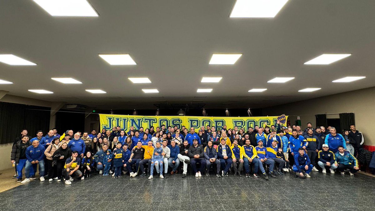 ¡Gracias bosteros y bosteras! 💙💛💙

Más de 170 socios y socias dijeron presente en el encuentro de Juntos por Boca, junto a 20+ referentes de distintas zonas.

Pasión, mística, compromiso y amor por el club.

Esto recién empieza 💪🔥

#JuntosPorBoca 🟦🟨